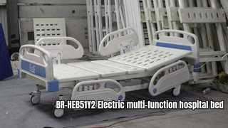 BR-HEB51Y2 เตียงโรงพยาบาลมัลติฟังก์ชั่นไฟฟ้า