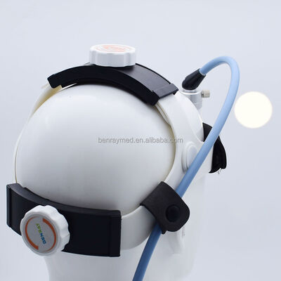 Hot Sale Operating Room Hospital Emergency Equipment Medical Cold Light Source Waterproof Head Lights Fiber Optic Headlight
