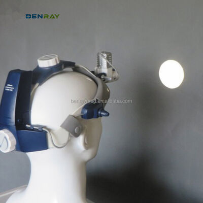 BR-HL08 Surgical Operating Acrylic Lens Magnifier Headband LED Light Medical Dental Clinic Surgical Integrated Headlight Built-