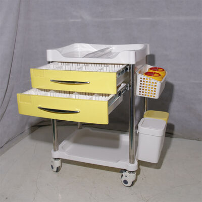 Hospital Trolley ABS Clinical Trolley With Drawer