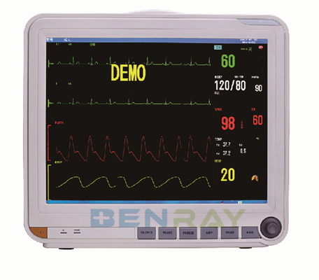 15'' Multi-Parameter Patient Monitor Surgical Medical Monitor Portable Patient Monitor