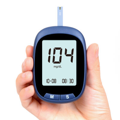 Accurate Blood Glucose Meter Blood Glucose Monitor Blood Sugar Meter with 50 test Strips & 50 Sterile Lancets