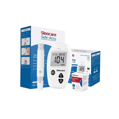Accurate Blood Glucose Meter Blood Glucose Monitor Blood Sugar Meter with 50 test Strips & 50 Sterile Lancets