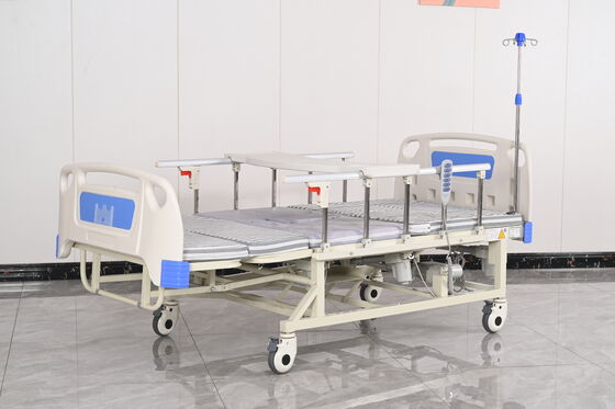4 Motor Electric Integrated Nursing Care Bed 2050x960mm with Toilet Aperture Function