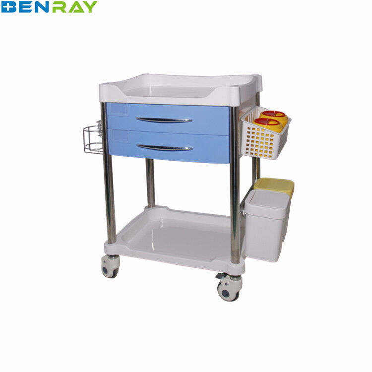 Hospital Trolley ABS Clinical Trolley With Drawer