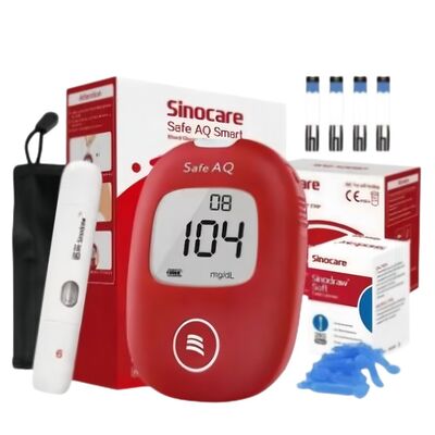 Home Use Accurate Blood Glucose Meter Blood Glucose Monitor Blood Sugar Meter With 50 Test Strips & 50 Sterile Lancets